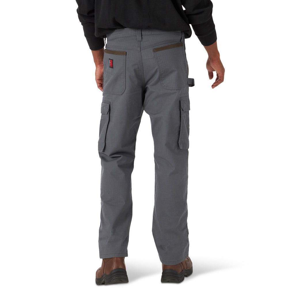 Men's Wrangler Riggs Workwear Comfort Flex Ripstop Ranger Cargo Pant #3W062GT