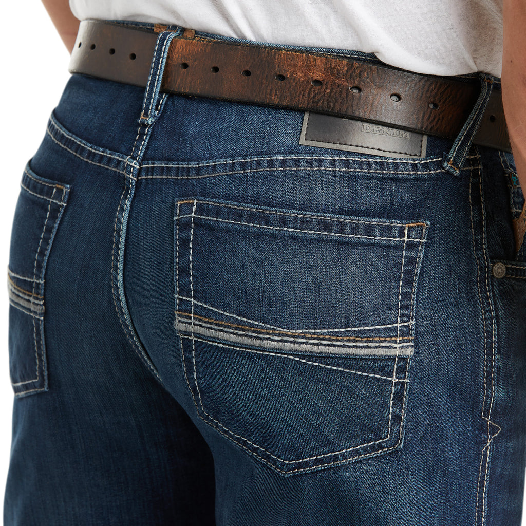 Men's Ariat M4 Bragg Relaxed Boot Cut Jean #10034630-C