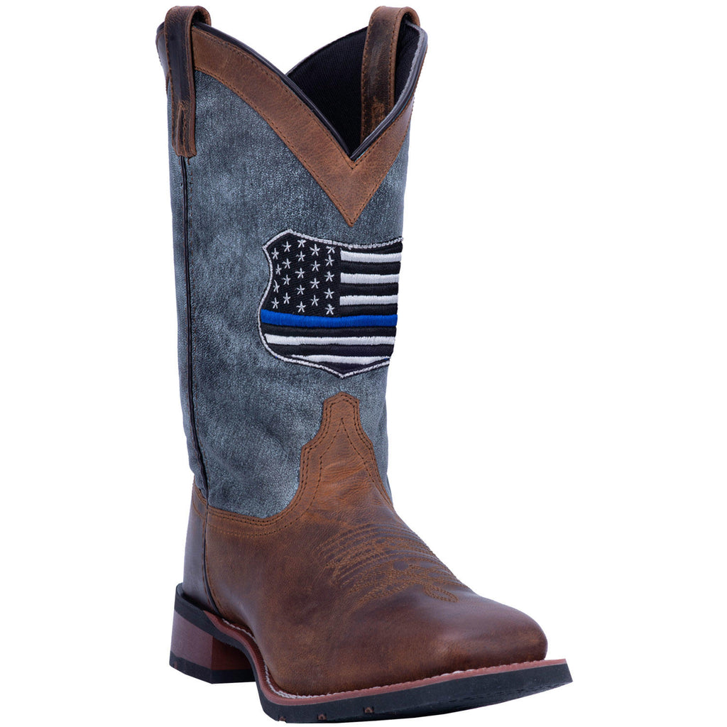 Men's Laredo We Back The Blue Western Boot #7878-C