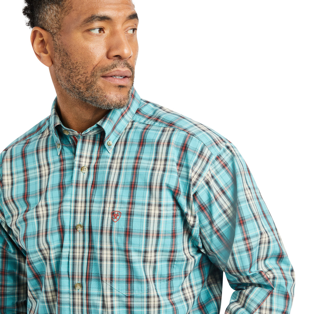 Men's Ariat Pro Series Kian Classic Fit Button Down Shirt #10042338X