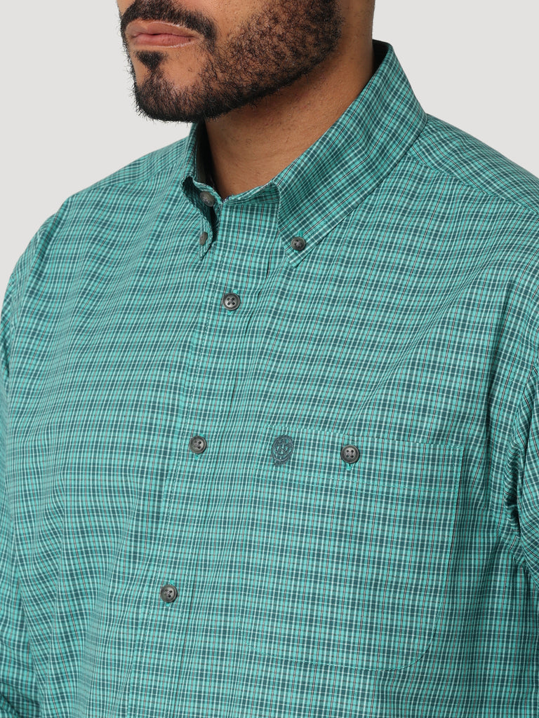 Men's Wrangler George Strait Button Down Shirt #112318995X