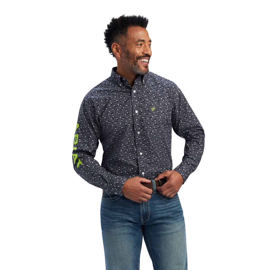 Men's Ariat Team Murray Fitted Button Down Shirt #10041792