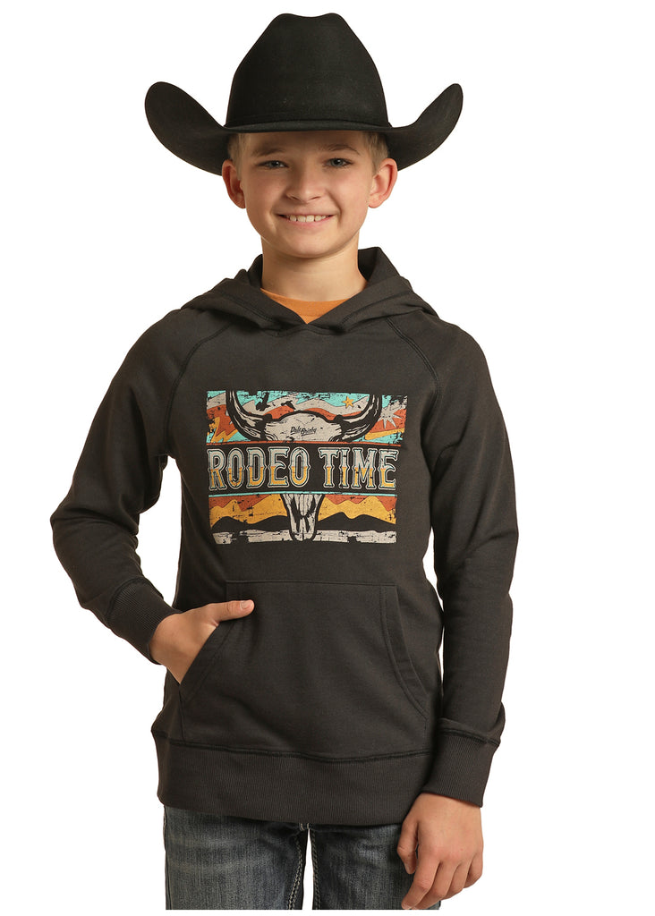 Boy's Rock & Roll Cowboy Hoodie #RRBT94R0J5-C