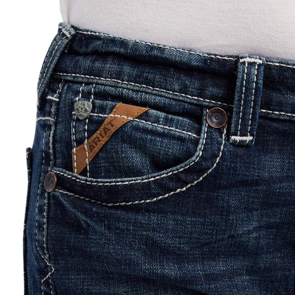 Boy's Ariat B4 Relaxed Hugo Bootcut Jean #10042201