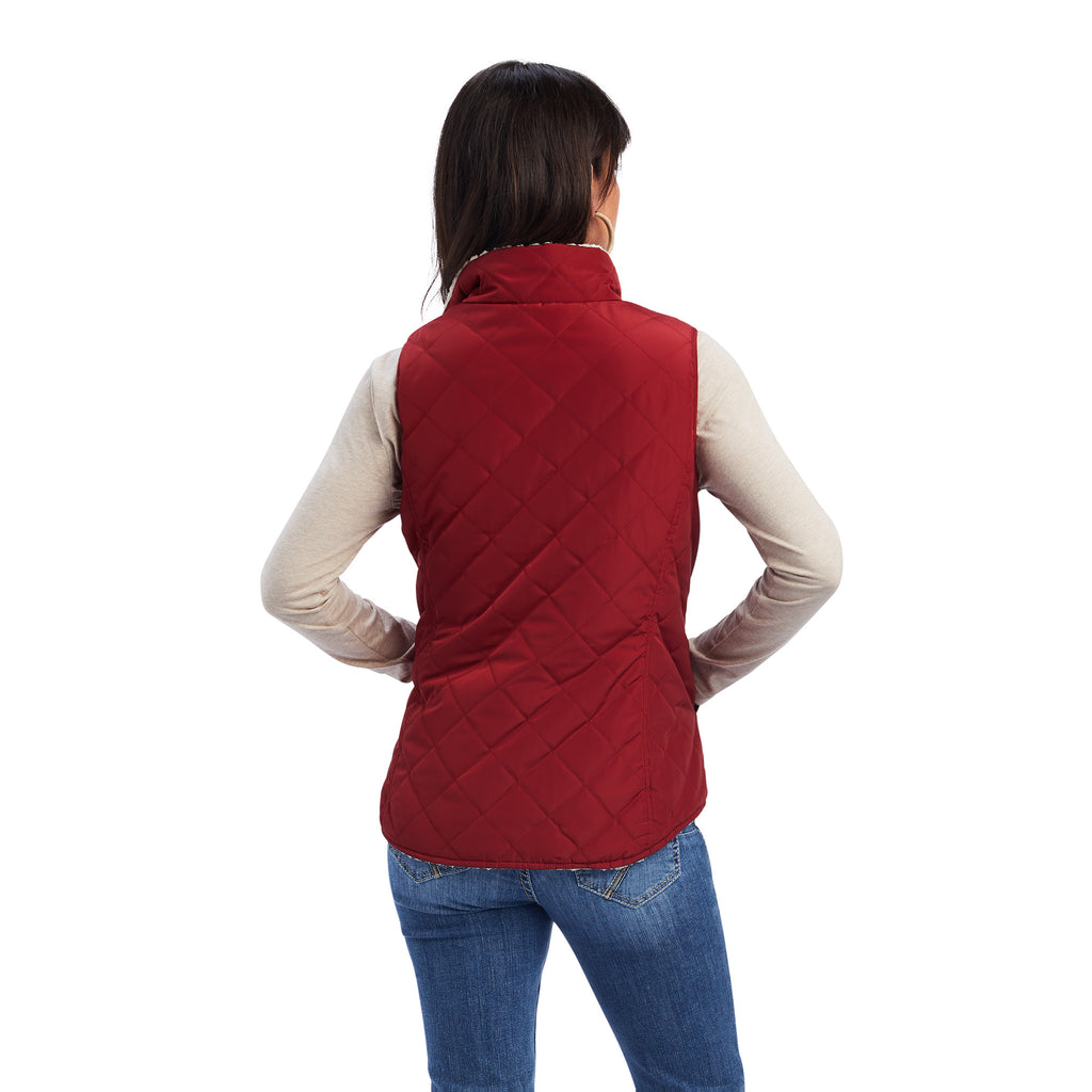Women's Ariat Reversible Dilon Insulated Vest #10041586