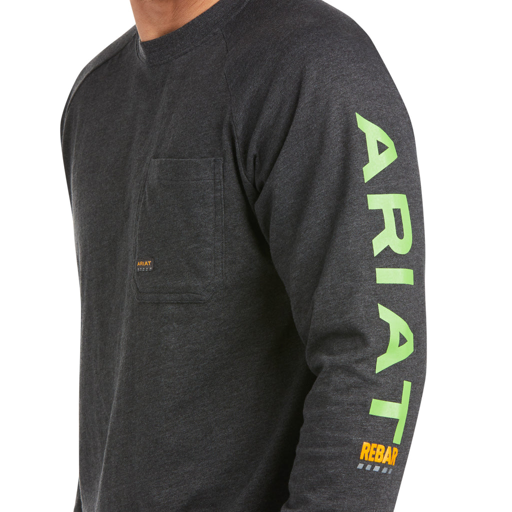 Men's Ariat Rebar Cotton Strong Graphic T-Shirt #10037642X