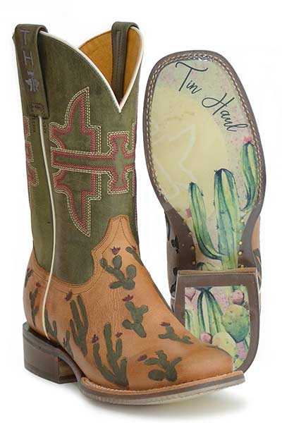 Women's Tin Haul Cactaplicity Western Boot #14-021-0007-1461MU