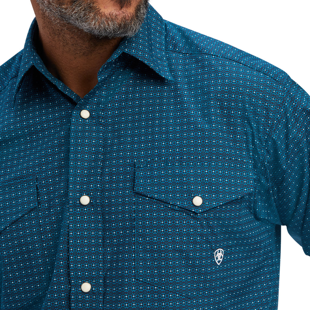 Men's Ariat Freddie Classic Fit Snap Front Shirt #10041741