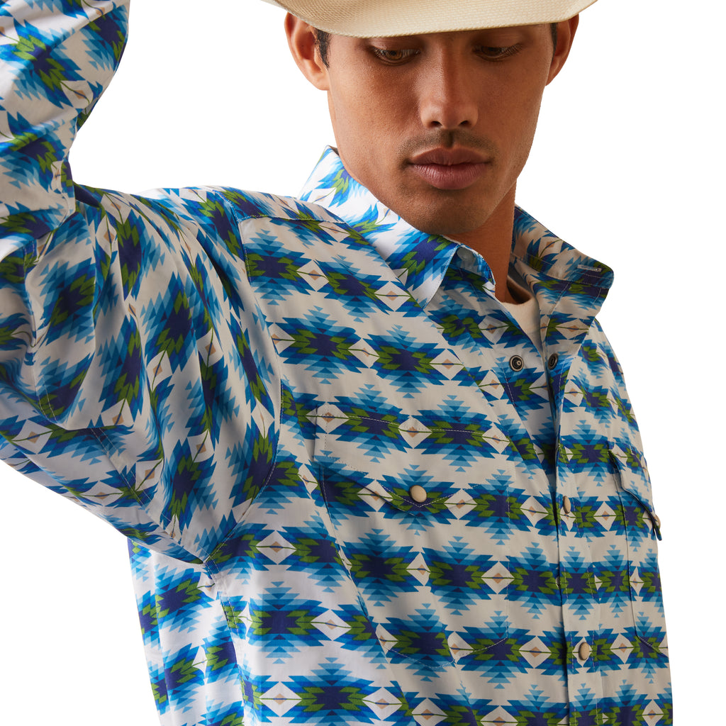 Men's Ariat Levi Snap Front Shirt #10043793-C