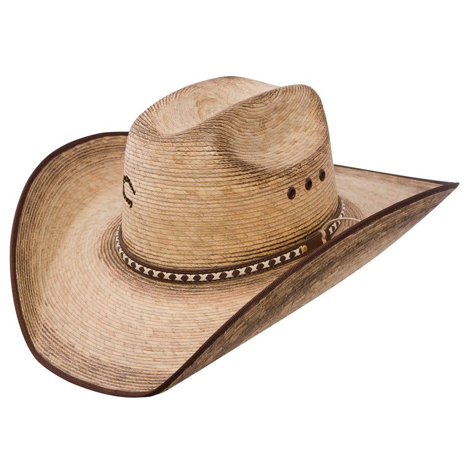 Charlie 1 Horse Comanche Straw Hat #CSCMCEB3041
