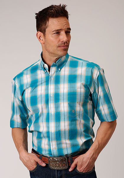 Men's Roper Button Down Shirt #03-002-0379-4046