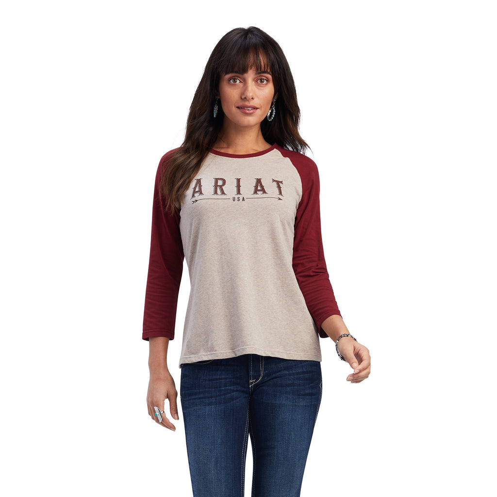Women's Ariat REAL Arrow Classic Fit T-Shirt #10041297-C