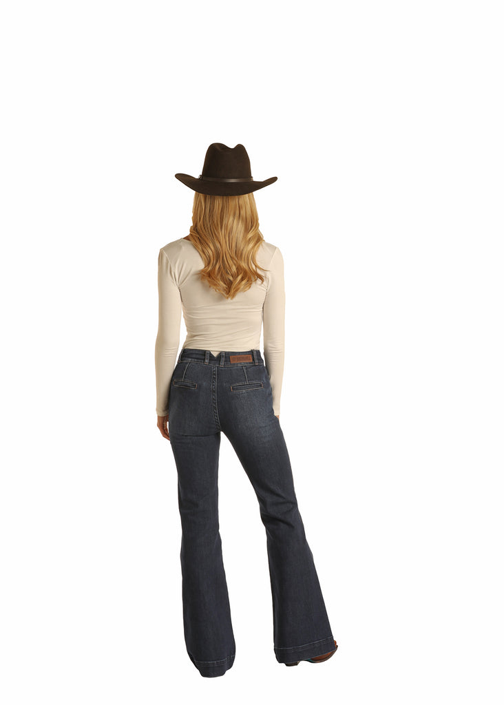 Women's Rock & Roll Cowgirl High Rise Trouser #W8H2687