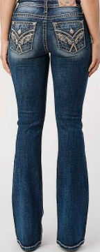 Women's Miss Me Twist It Up Bootcut Jean #M3444B42