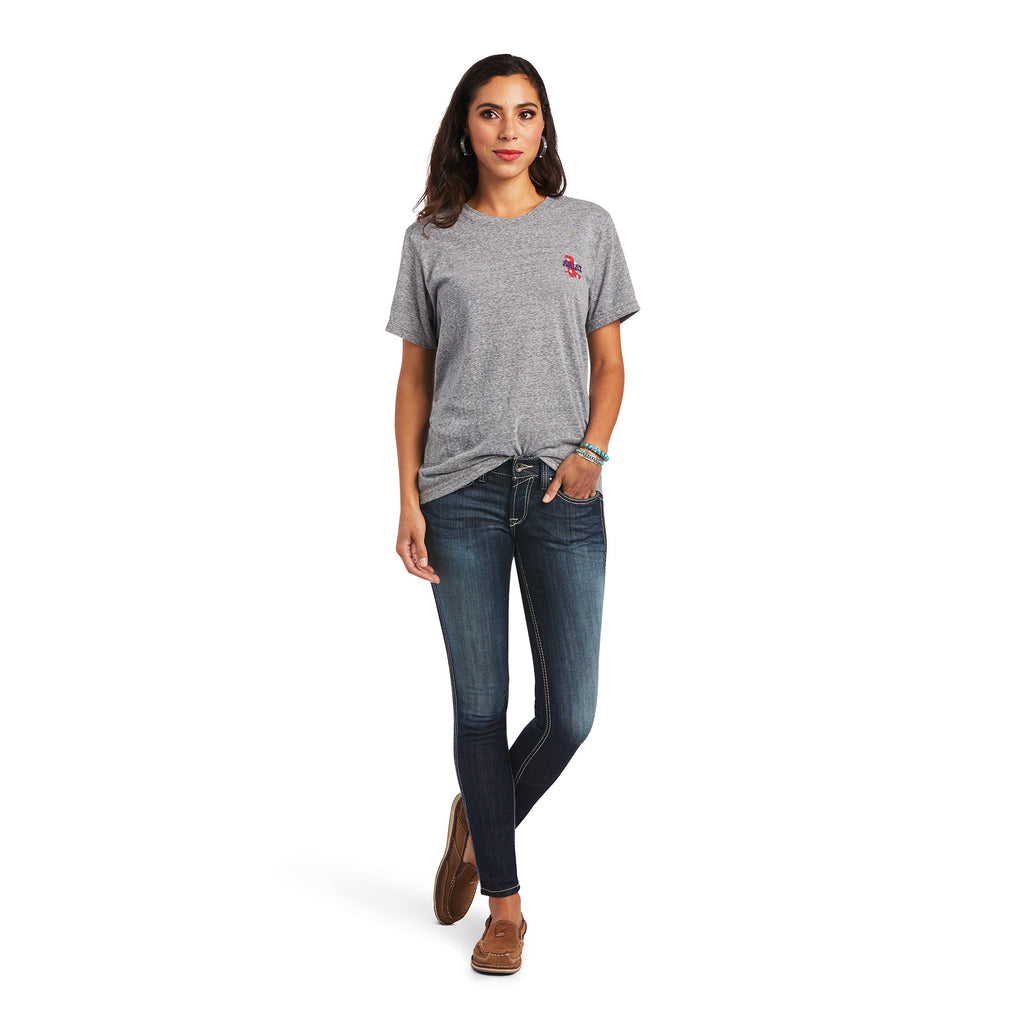 Women's Ariat Singing The Blues T-Shirt #10040511-C