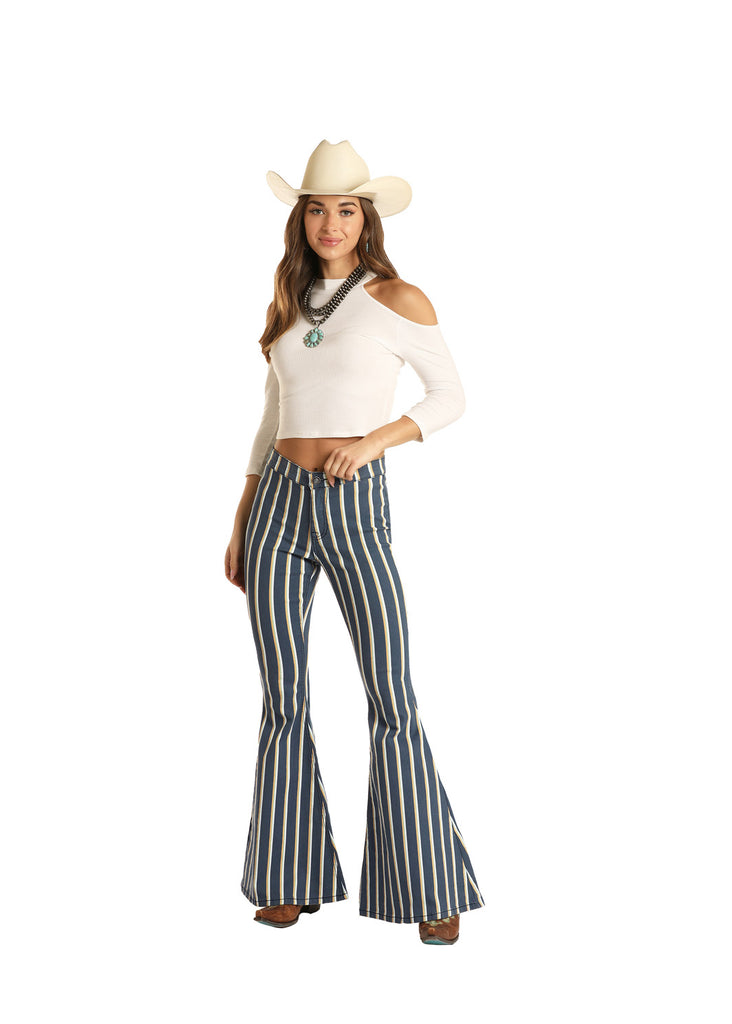 Women's Rock & Roll Cowgirl Bargain Bell Jean #WPB2674