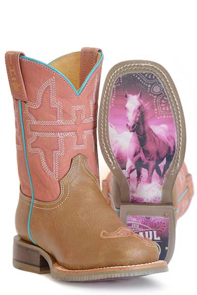 Children's Tin Haul Split Horse Western Boot #14-018-0077-0870