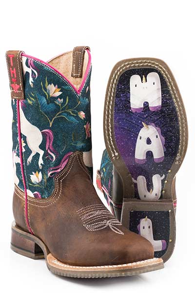 Youth's Tin Haul Sparkaly Western Boot #14-119-0077-0859BR