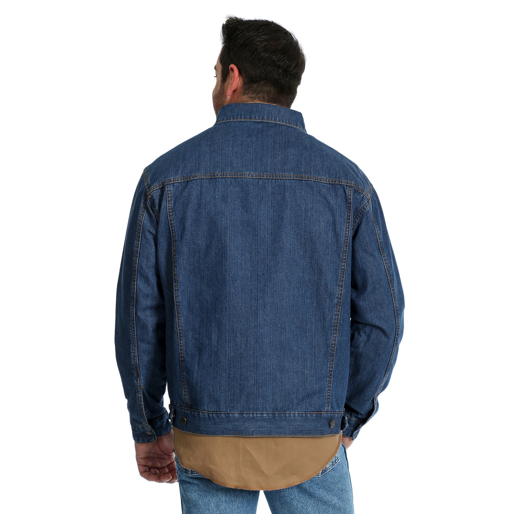 Men's Wrangler Concealed Carry Unlined Denim Jacket #74265VWX (Big and Tall)