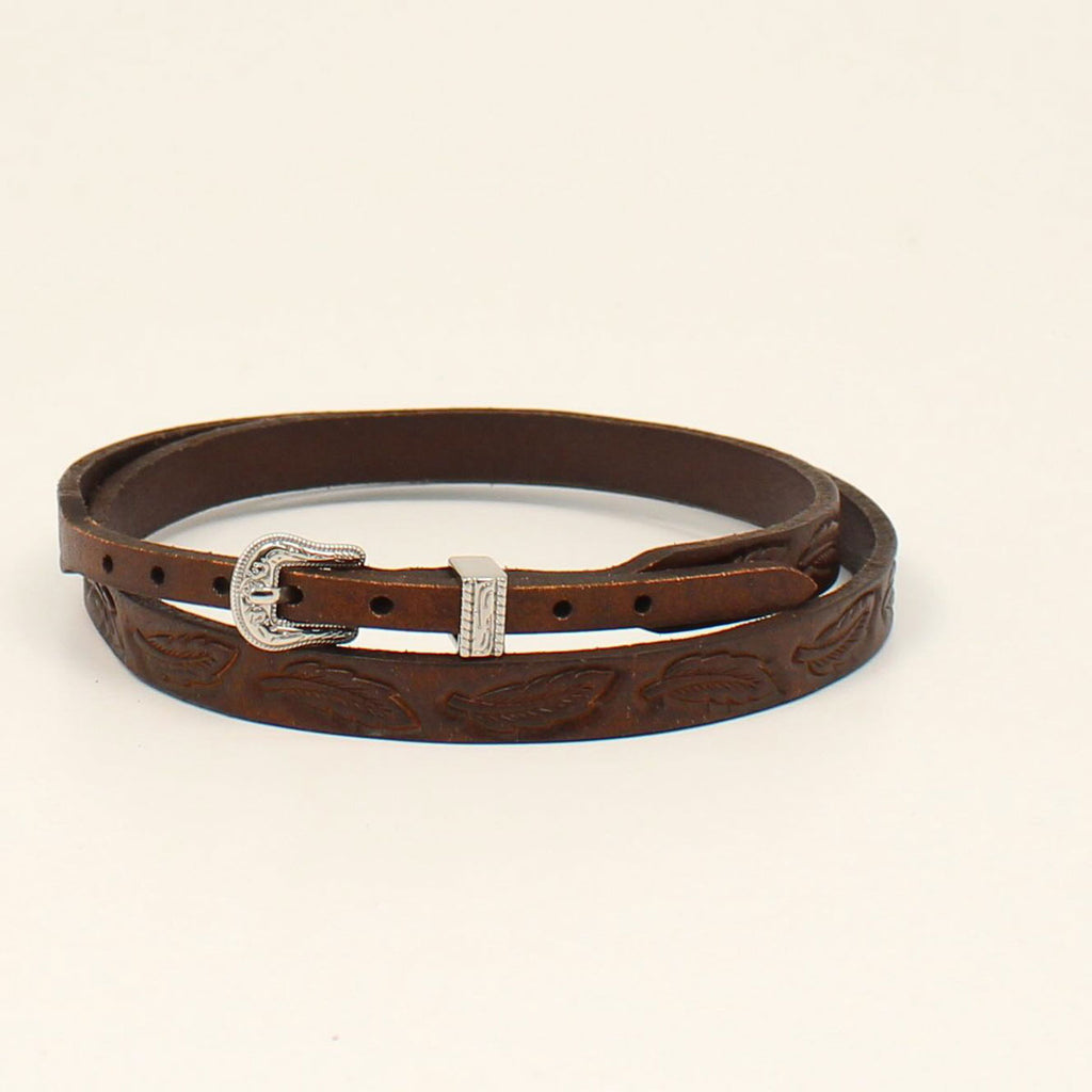 M&F Western Products Leather Hatband #0274402