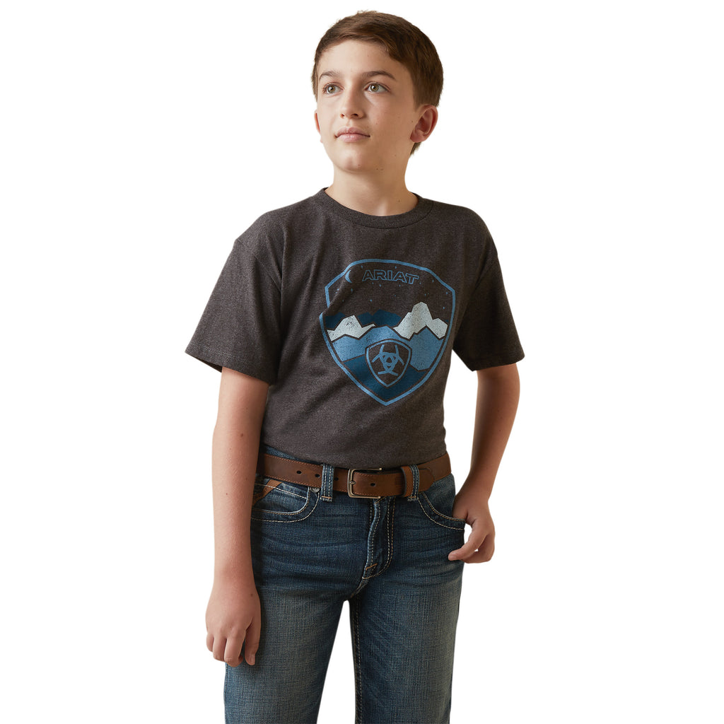 Boy's Ariat Logoscape T-Shirt #10044748-C