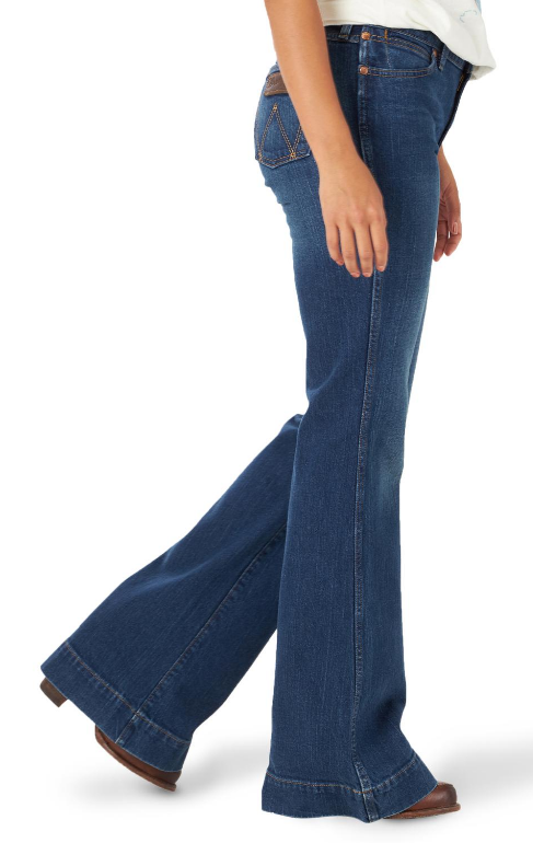 Women's Wrangler Rooted USA High Rise Trouser Jean #112314405