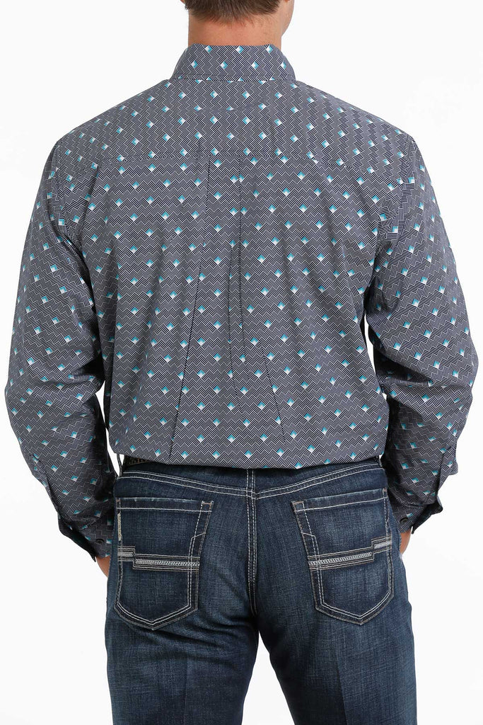 Men's Cinch Button Down Shirt #MTW1105302NAV-C