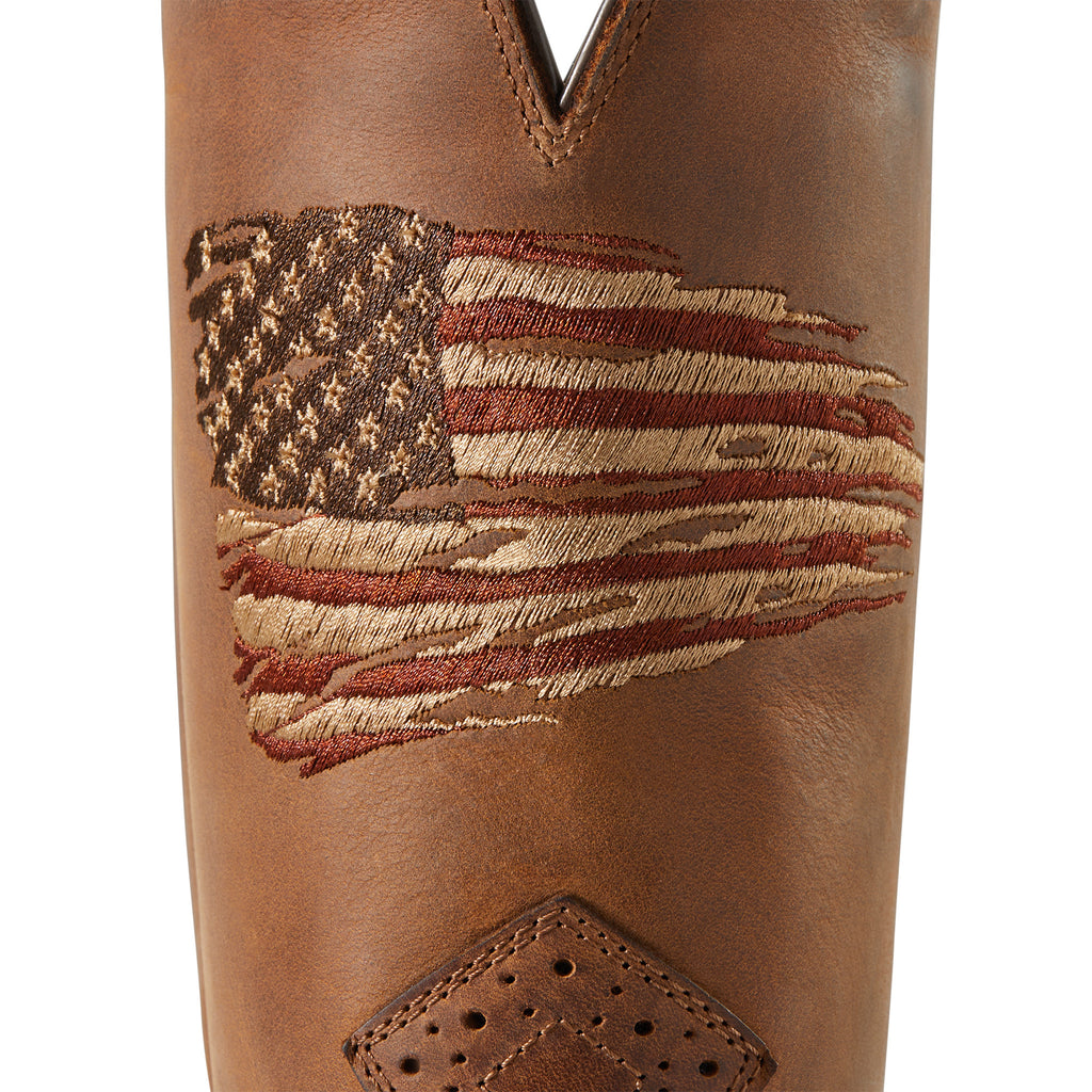Men's Ariat Roughstock Patriot Western Boot #10040348-C