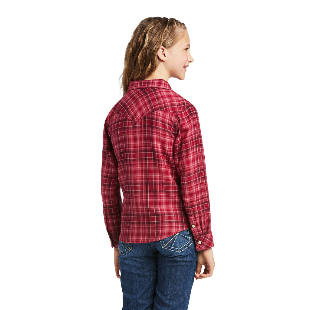 Girl's Ariat REAL Snap Front Shirt #10039506-C