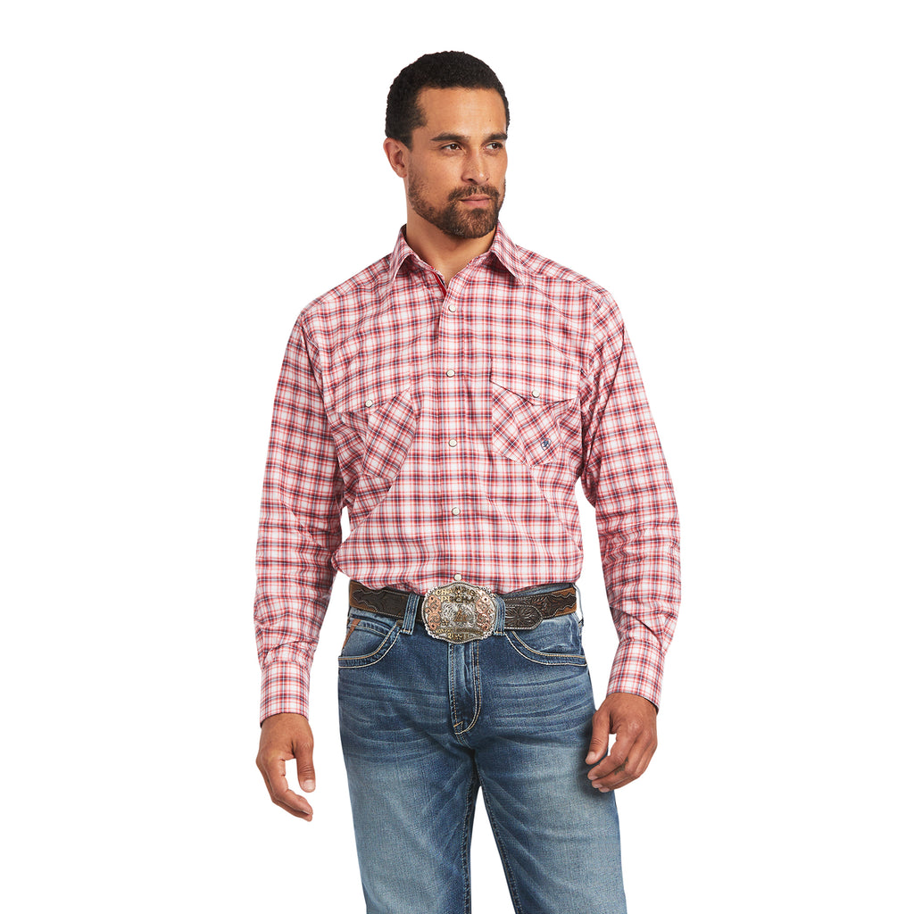 Men's Wrangler Pro Series Forrest Stretch Classic Fit Snap Front Shirt #10040549-C