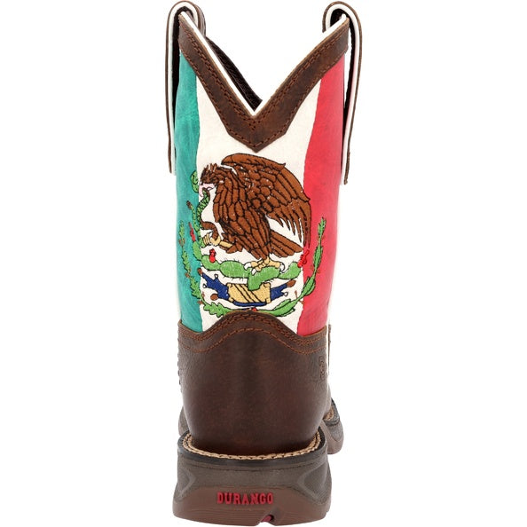 Youth's Durango Mexican Flag Western Boot #DBT0243Y