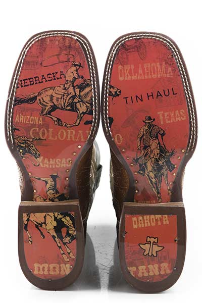 Men's Tin Haul I Am In Stitches Western Boot #14-020-0077-0473