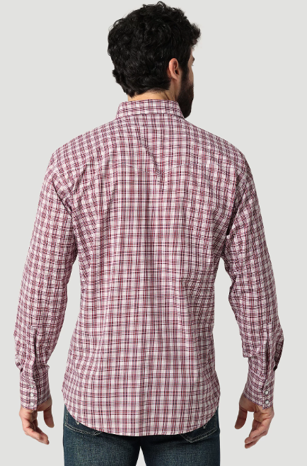 Men's Wrangler Wrinkle Resist Snap Front Shirt #112318687