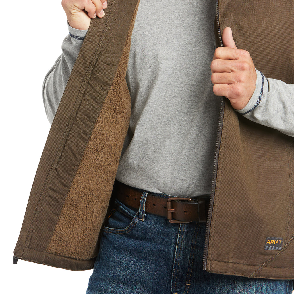 Men's Ariat Rebar DuraCanvas Vest #10027851