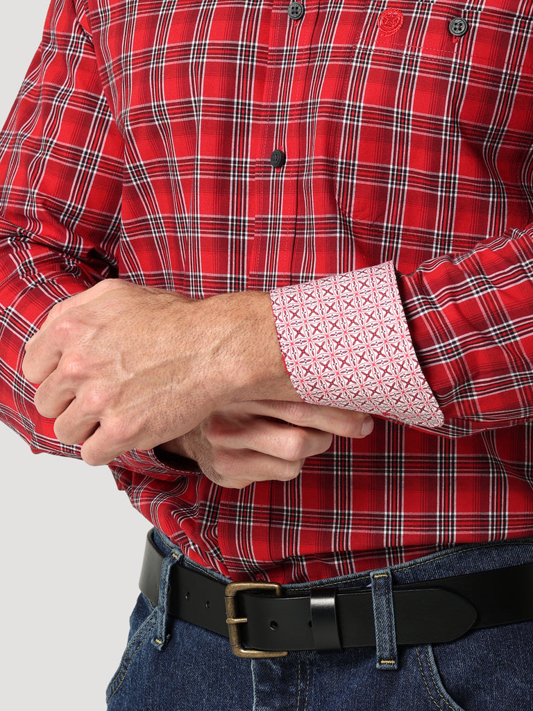 Men's Wrangler George Strait Button Down Shirt #112319000