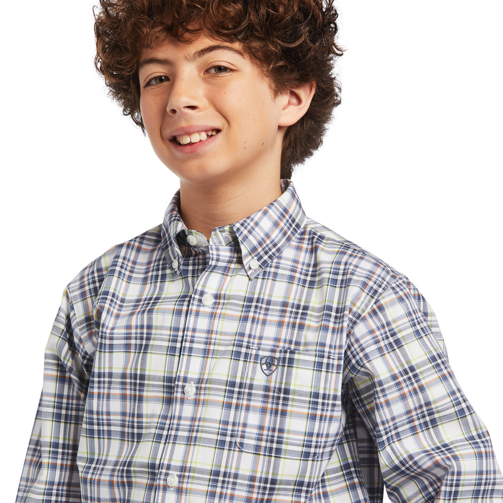 Boy's Ariat Pro Series Brady Classic Fit Button Down Shirt #10040793-C