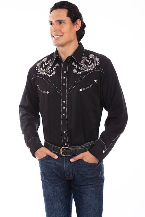 Men's Scully Snap Front Shirt #P-910