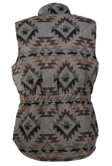 Women's Outback Trading Rosalie Vest #29811-GRY