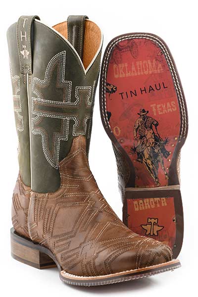 Men's Tin Haul I Am In Stitches Western Boot #14-020-0077-0473