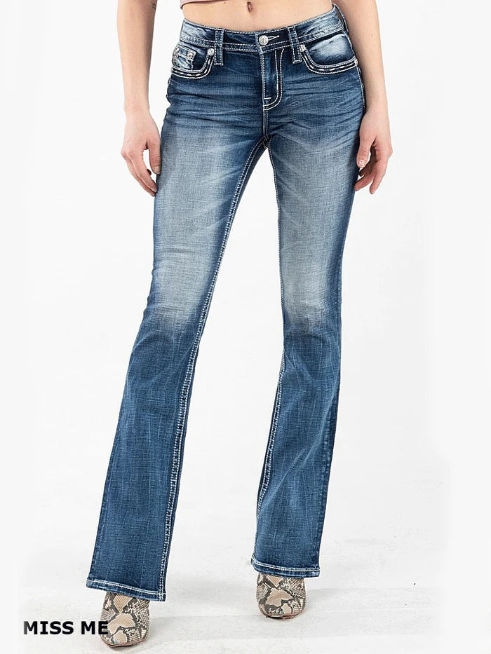 Women's Miss Me Bootcut Jean #M3080B33