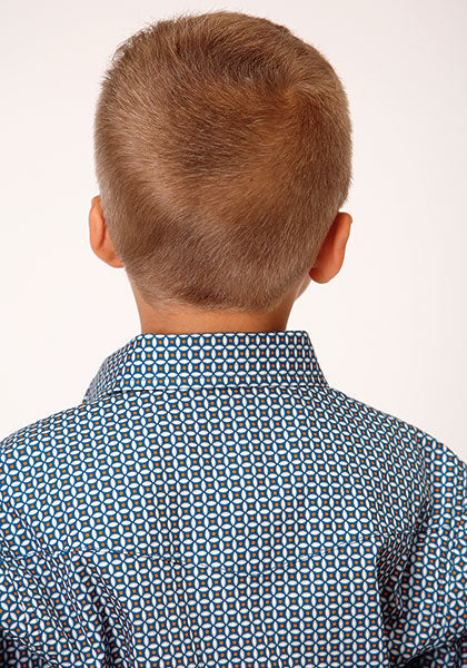 Boy's Roper Snap Front Shirt #03-030-0225-4013