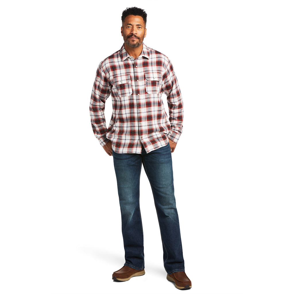 Men's Ariat Hayne Retro Fit Snap Front Shirt #10039279-C