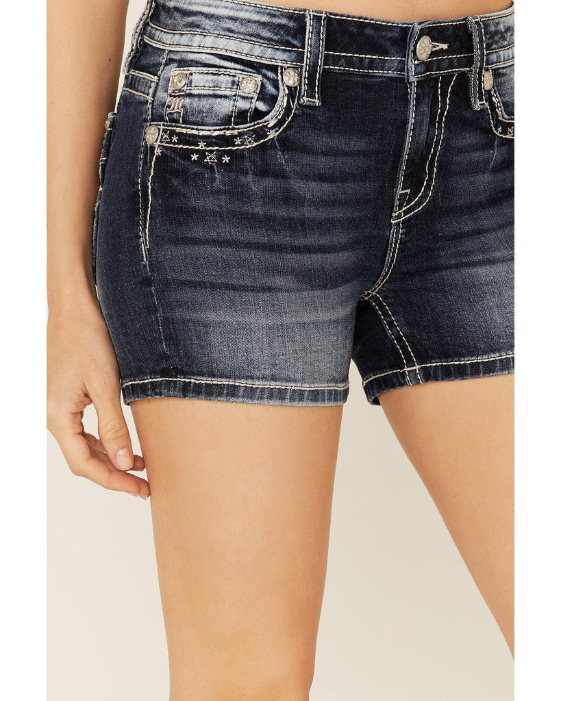 Women's Miss Me Cowgirl Shorts #M3859H