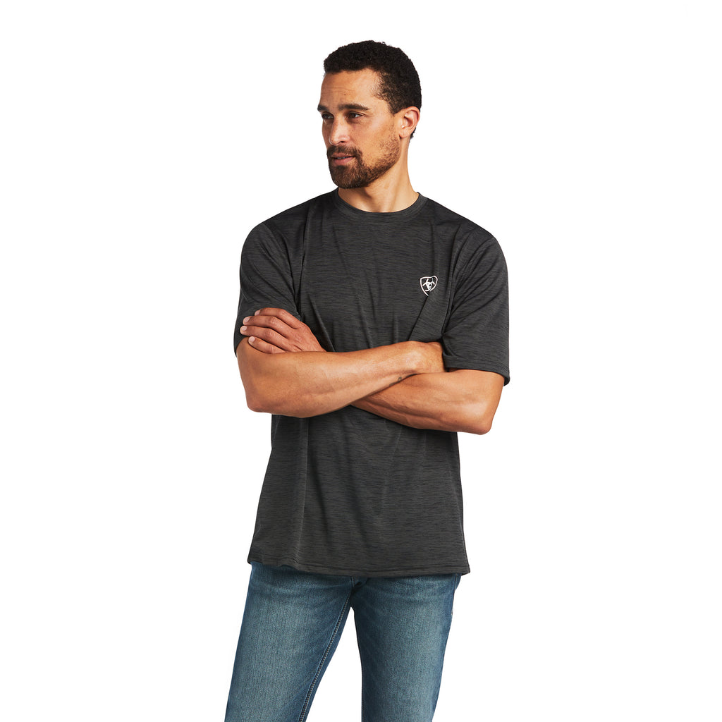 Men's Ariat Charger Vertical Flag T-Shirt #10040632
