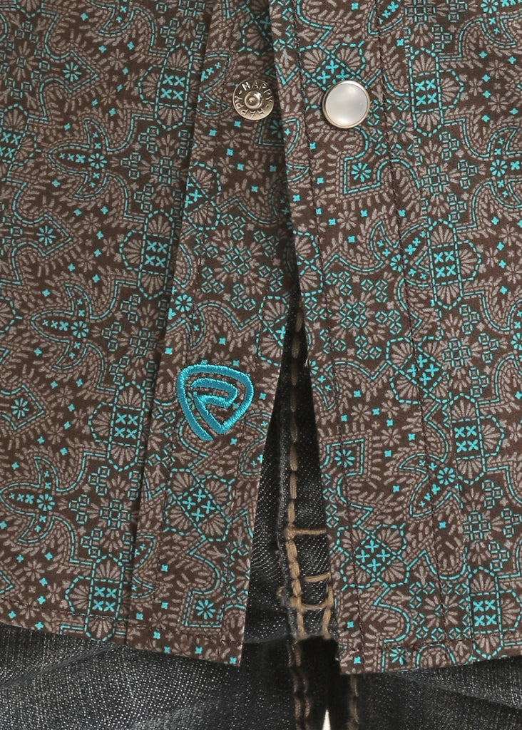 Boy's Rock & Roll Cowboy Snap Front Shirt #B8S2020