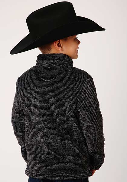 ONLINE SPECIAL Boy's Roper Fleece Pullover #03-397-0250-7122GY
