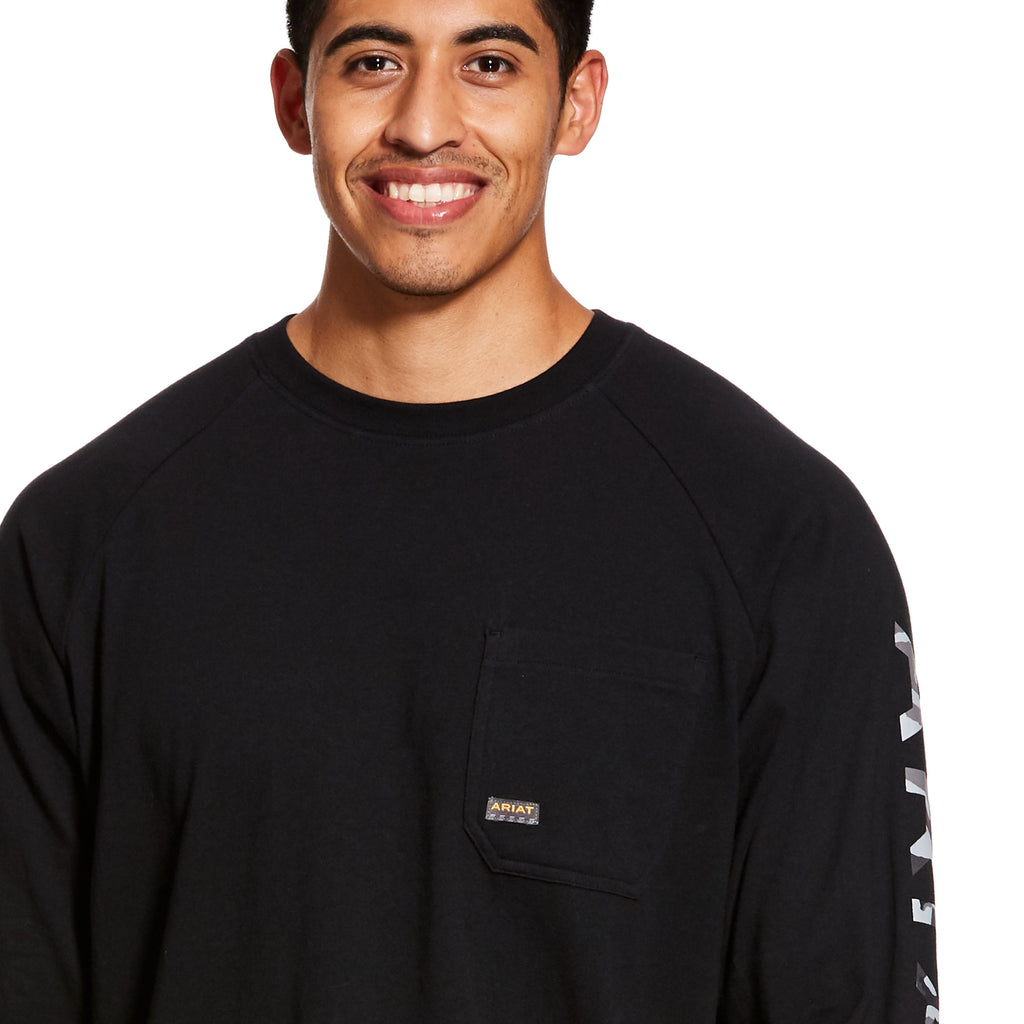Men's Ariat Rebar Cotton Strong Graphic T-Shirt #10027903X