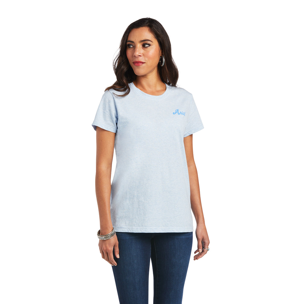 Women's Ariat REAL Flag Waver T-Shirt #10040578