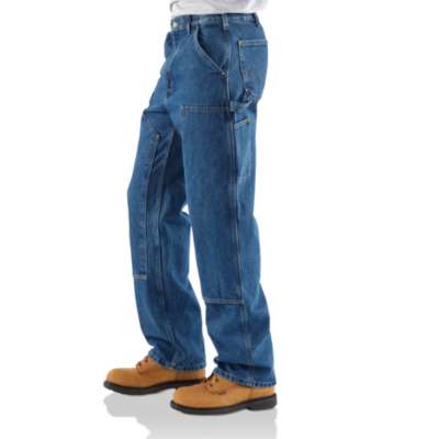 Men's Carhartt Original-Fit Washed Logger Double-Front Work Pant #B73DST