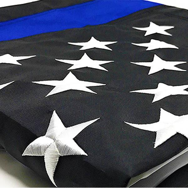 Thin Blue Line DuraSleek Flag #DBR-AMERICAN-3X5